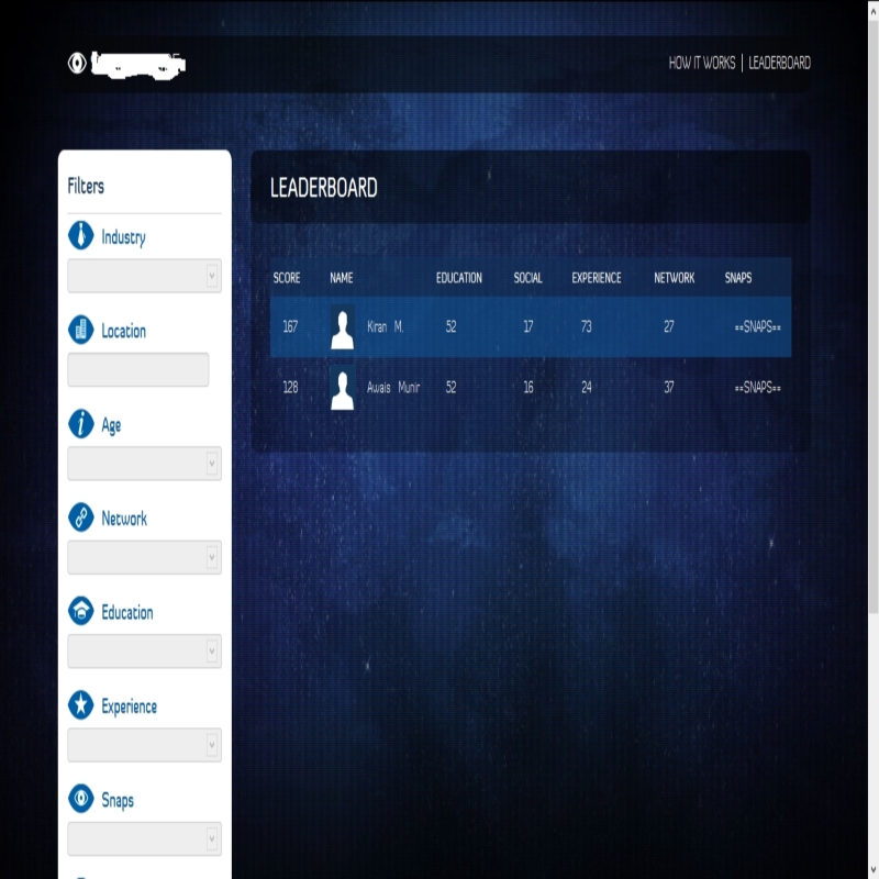 SnapScore - ASP.NET MVC Web Application for LinkedIn Data Integration