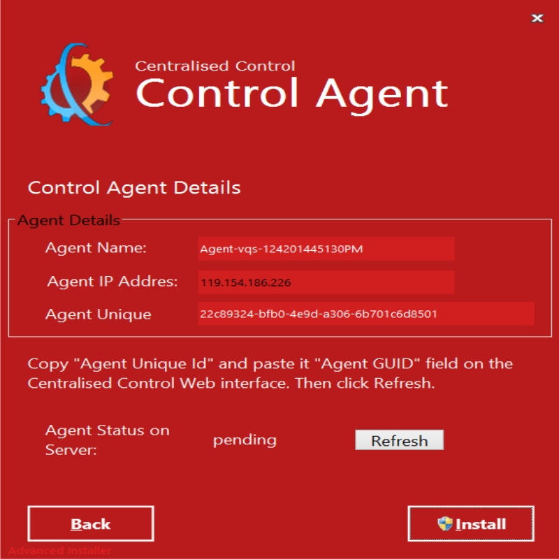Custom Installer for Data Aggregation Background Windows Service
